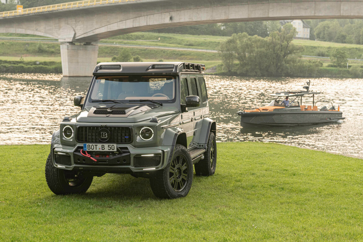 BRABUS 800 4x4² Stealth Green - Based on Mercedes-AMG G 63 4x4²